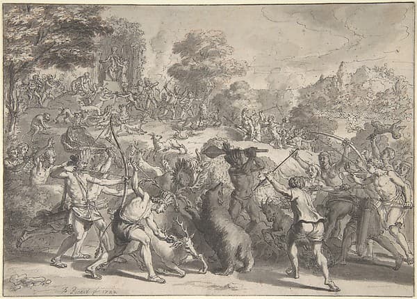 Mexican Sacrifice to the God of Hunting