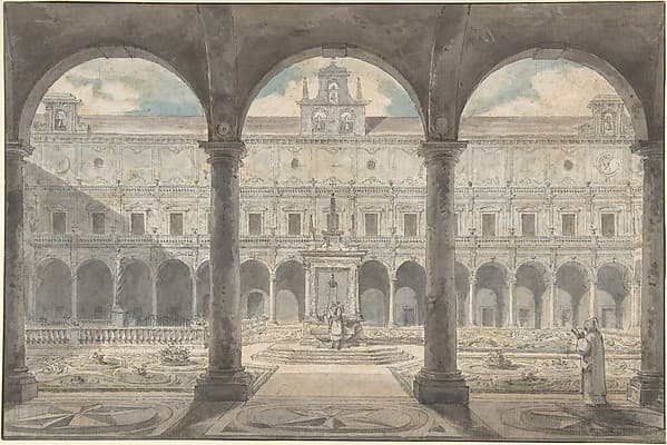 Cloister of the Certosa di San Martino, Naples