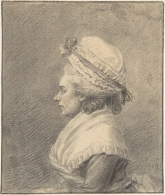 Profile of a Lady in a Bonnet
