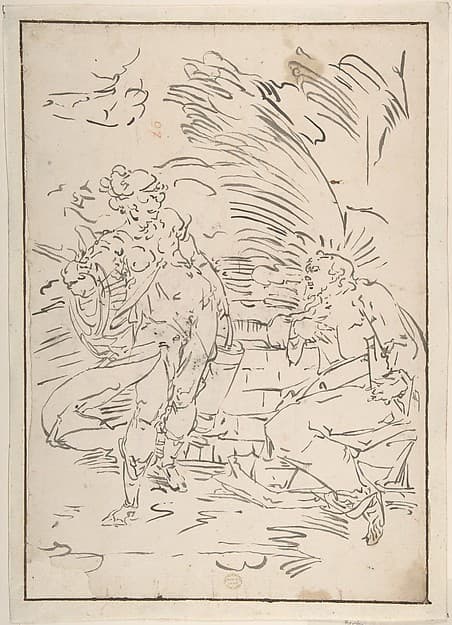 Christ and the Woman of Samaria at the Well