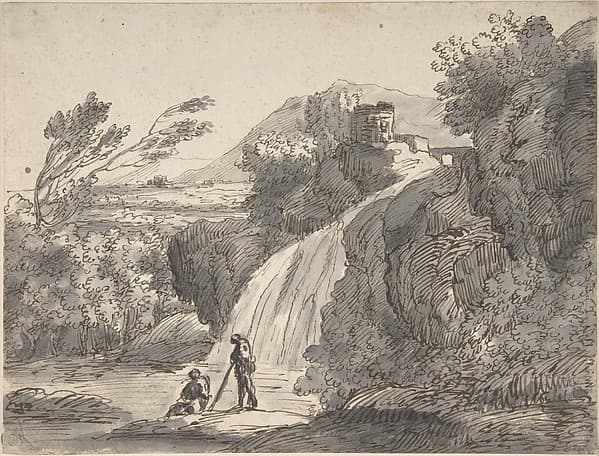 Landscape with Two Figures