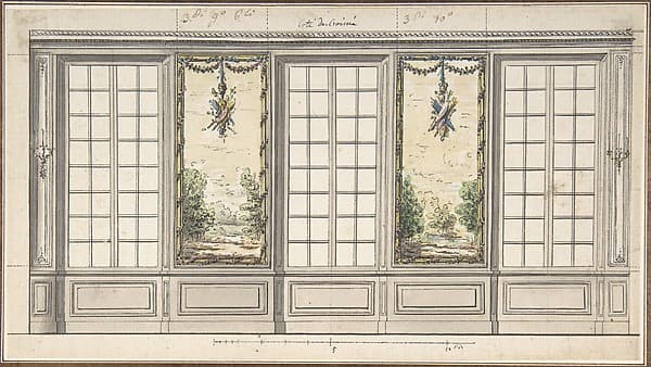 Design for a Windowed Wall with Decorative Panels