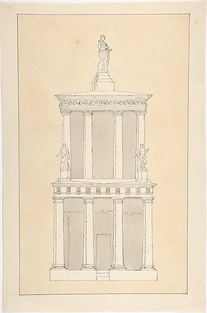Design for Tomb of Mamier