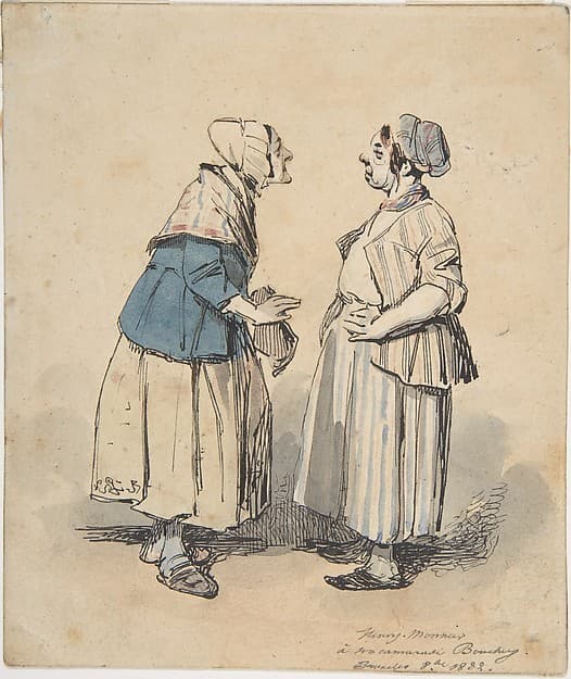 The Two Gossips (Les Deux Commères)