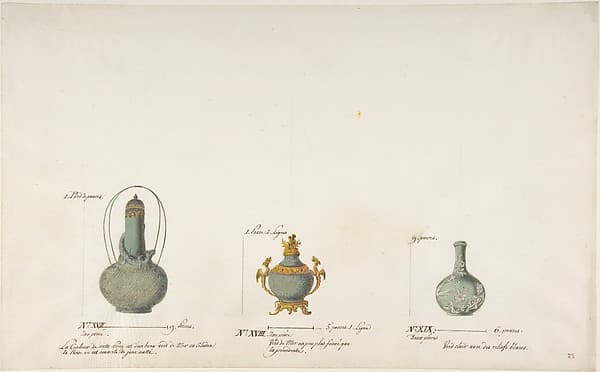 Design for Three Vases