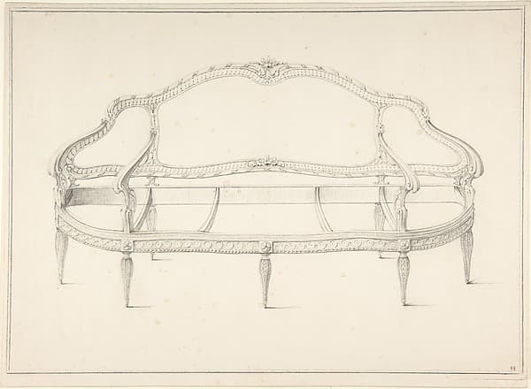 Design for a Settee