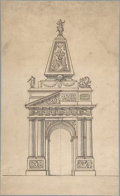 Design for a Triumphal Arch