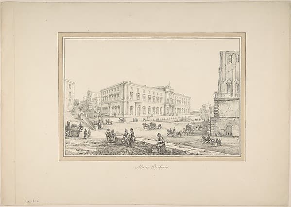 View of Naples: Musée Borbonio