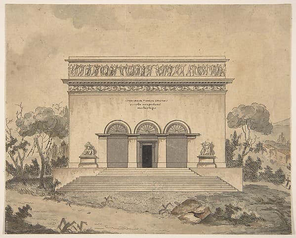 Design for the Exterior of a Theater