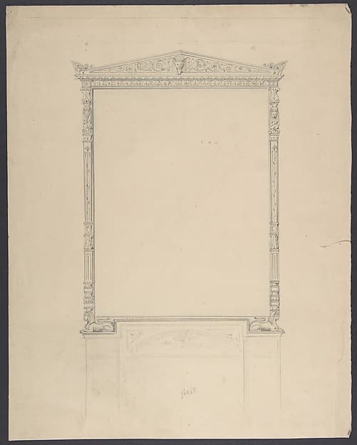 Design for an Over-Mantle Mirror Frame