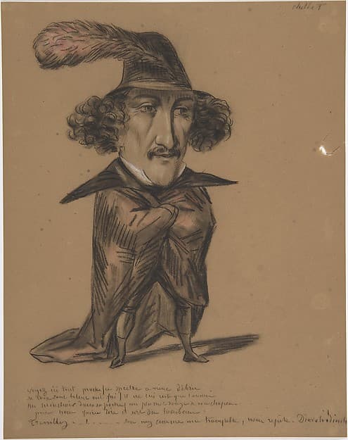 Caricature (Jean Baptiste Chollet?)