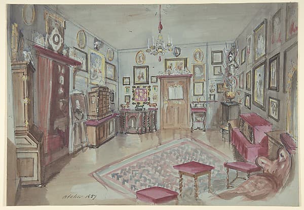 Drawing of an Interior: Atelier
