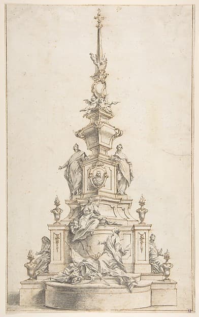 Design for a Funerary Monument