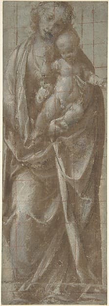 Standing Virgin Holding the Christ Child