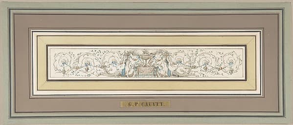 Portrait of Cauvet, Gilles Paul