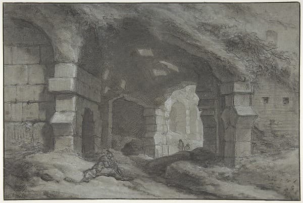 View Within the Colosseum, Rome