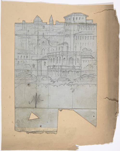 Design for a Stage Set at the Opéra, Paris