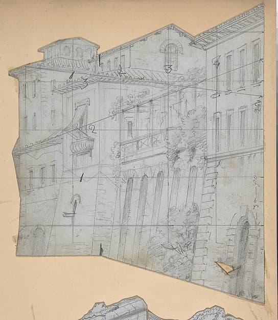 Design for a Stage Set at the Opéra, Paris
