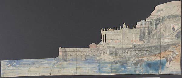 Design for a Stage Set at the Opéra, Paris