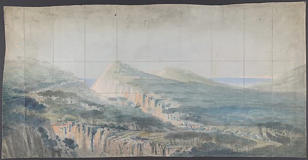 Design for a Stage Set at the Opéra, Paris