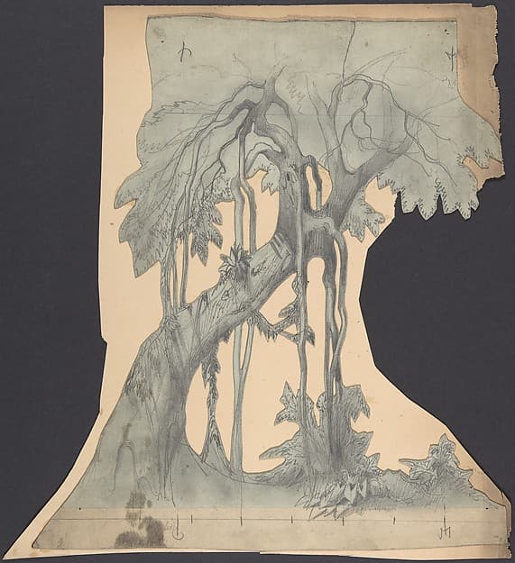 Design for a Stage Set at the Opéra, Paris