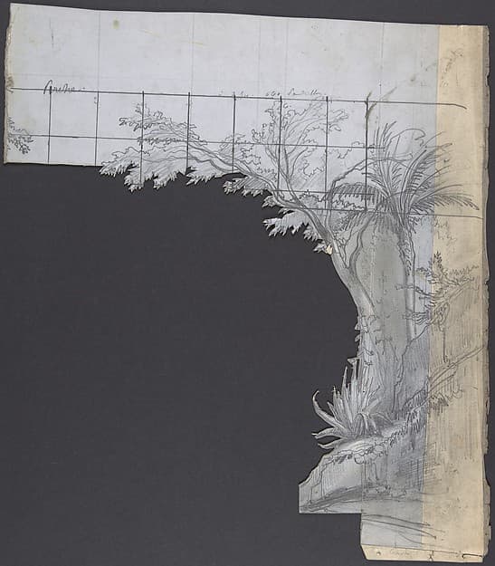 Design for a Stage Set at the Opéra, Paris