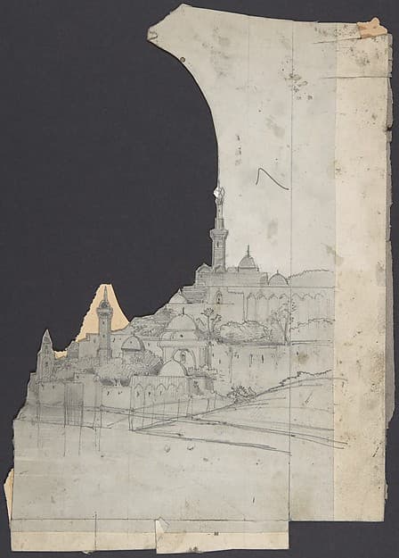 Design for a Stage Set at the Opéra, Paris