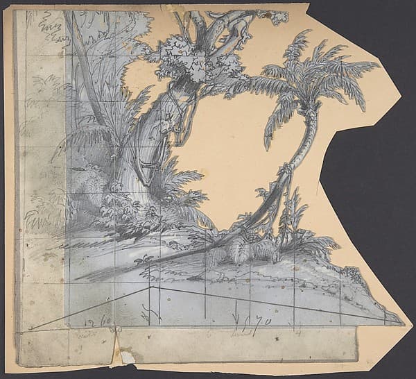 Design for a Stage Set at the Opéra, Paris