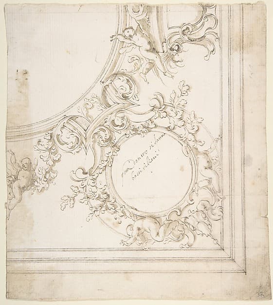 Design for a Ceiling Decoration.
