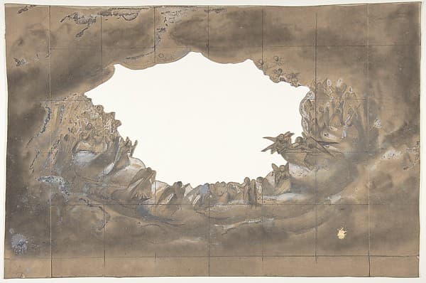 Design for a Stage Set at the Opéra, Paris