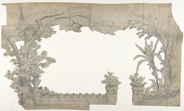 Design for a Stage Set at the Opéra, Paris