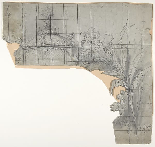 Design for a Stage Set at the Opéra, Paris