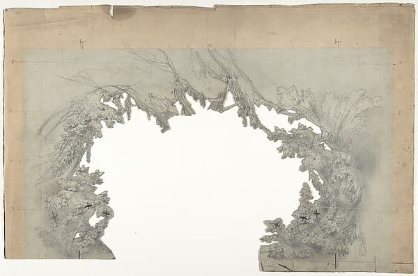 Design for a Stage Set at the Opéra, Paris