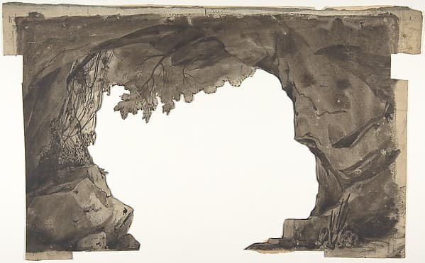 Design for a Stage Set at the Opéra, Paris