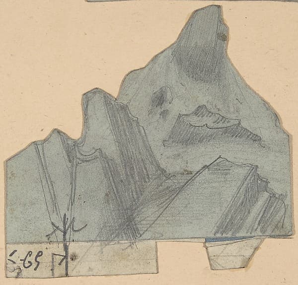 Design for a Stage Set at the Opéra, Paris