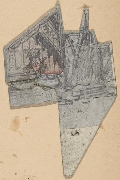 Design for a Stage Set at the Opéra, Paris