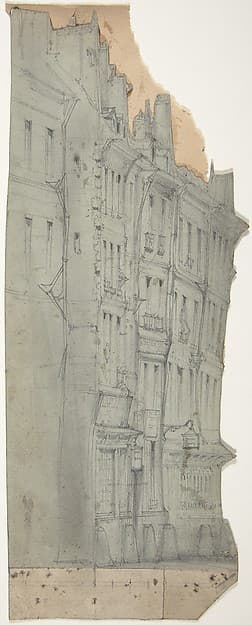 Design for a Stage Set at the Opéra, Paris