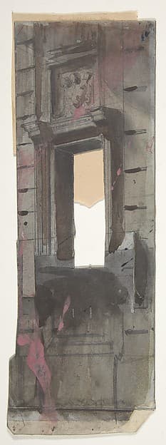 Design for a Stage Set at the Opéra, Paris