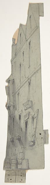 Design for a Stage Set at the Opéra, Paris