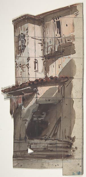 Design for a Stage Set at the Opéra, Paris