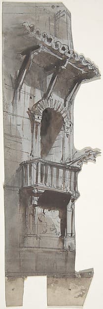Design for a Stage Set at the Opéra, Paris