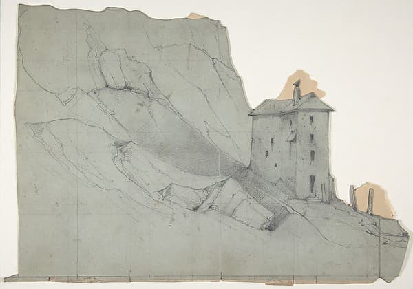 Design for a Stage Set at the Opéra, Paris
