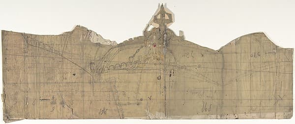 Design for a Stage Set at the Opéra, Paris