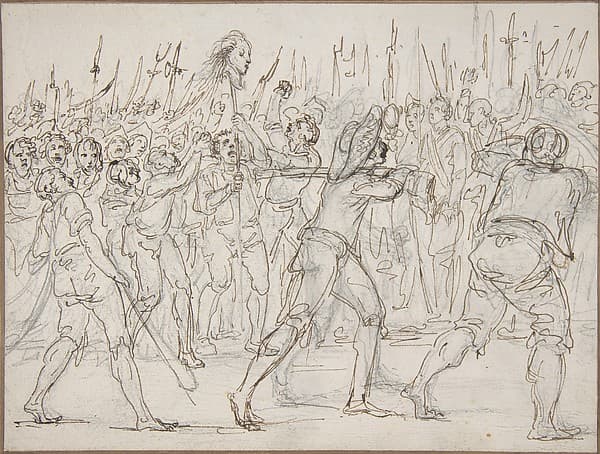 The Head of Jean Féraud (1759–1795), a Deputy at the Convention, Carried on a Pike, May 21, 1795