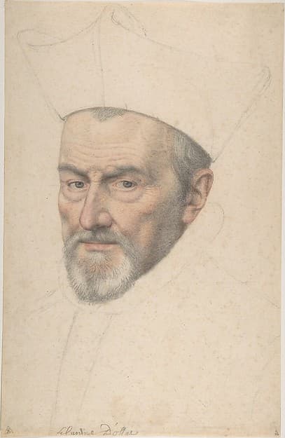 Portrait of cardinal d'Ossat