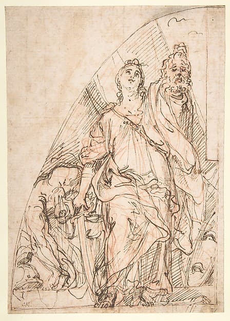 Judith Holding up the Head of Holofernes