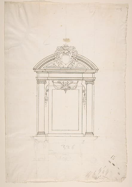 Design for a Wall Tomb