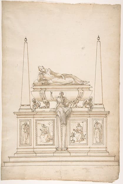 Design for a Lady's Tomb