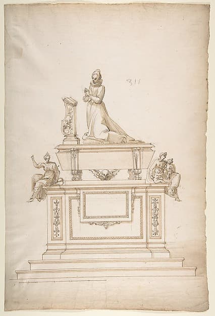 Design for a Lady's Tomb