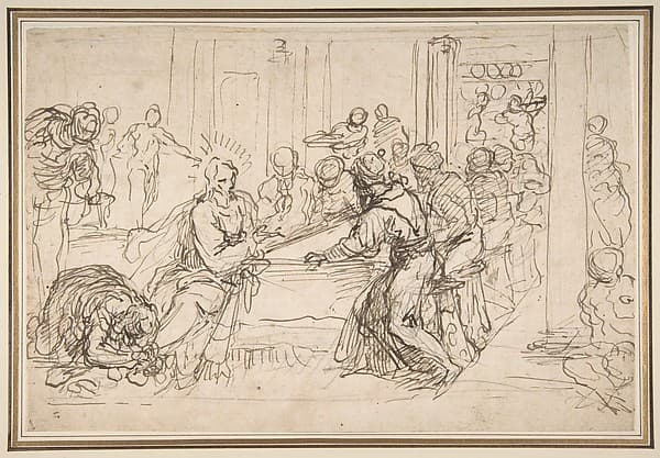 Penitent Woman Anointing the Feet of Christ at the Table of Simon the Pharisee